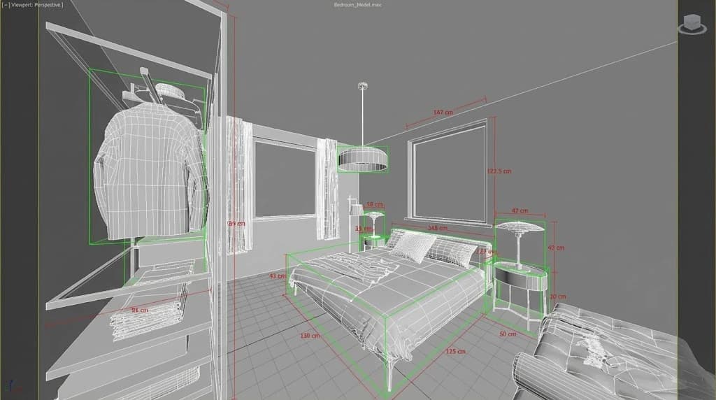 3D Raumgeometrie und Gittermodell
